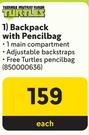 Turtles Backpack With Pencil Bag-Each