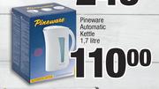 Pineware Automatic Kettle-1.7Ltr
