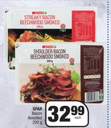 Spar Bacon Assorted-200g Each