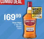 Three Ships 5 Year Old Whisky-750ml