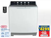Defy 15Kg White Twin Tub DTT152