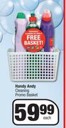 Handy Andy Cleaning Promo Basket-Each