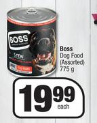 Boss Dog Food Assorted-775g Each