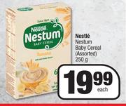 Nestle Nestum Baby Cereal Assorted-250g Each