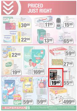 SUPERSPAR EASTERN CAPE : Our Best For Less (26 October - 7 November 2021) | Valid In Butterworth, Cofimvaba, Daku, Engcobo, Georgious, Highway, Kwantu, Mdantsane, Ndu, New Brighton, Protea, Zonke, page 7