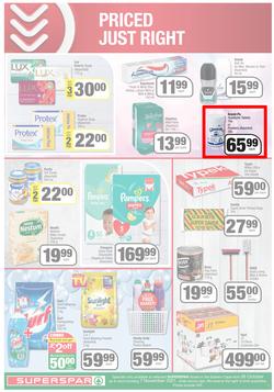 SUPERSPAR EASTERN CAPE : Our Best For Less (26 October - 7 November 2021) | Valid In Butterworth, Cofimvaba, Daku, Engcobo, Georgious, Highway, Kwantu, Mdantsane, Ndu, New Brighton, Protea, Zonke, page 7