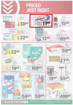 SUPERSPAR EASTERN CAPE : Our Best For Less (26 October - 7 November 2021) | Valid In Butterworth, Cofimvaba, Daku, Engcobo, Georgious, Highway, Kwantu, Mdantsane, Ndu, New Brighton, Protea, Zonke, page 7