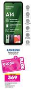 Samsung Galaxy A14 4G Smartphone-On 1.2GB Red Top Up Core More Data