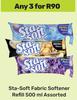 Sta-Soft Fabric Softener Refill Assorted-For Any 3 x 500ml