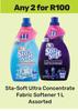 Sta-Soft Ultra Concentrate Fabric Softener Assorted-For Any 2 x 1Ltr
