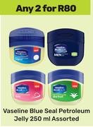 Vaseline Blue Seal Petroleum Jelly Assorted-For Any 2 x 250ml
