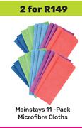 Mainstays 11-Pack Microfibre Cloths-For 2