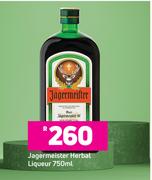Jagermeister Herbal Liqueur-750ml