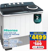 Hisense 16Kg Twin Tub Washing Machine WSDE163 10118059