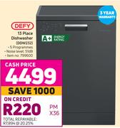 Defy 13 Place Dishwasher (DDW232)