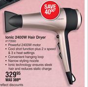Carmen Ionic 2400W Hair Dryer 