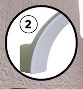 Inspire Wall Lamp LED 1500lm CW Alu Green IP5 81498231