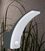 Inspire Aluminium Wall Light With Motion Sensor Dark Grey Cool White IP44 81483453