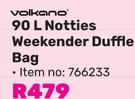 Volkano 90L Notties Weekender Duffel Bag 766233