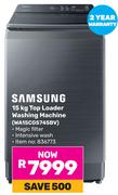 Samsung 15Kg Top Loader Washing Machine WA15CG5745BV