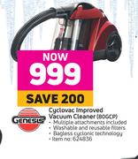 Genesis Cyclovac Improved Vacuum Cleaner 80GCP