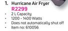 Hurricane Air Fryer