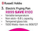 Russell Hobbs Electric Frying Pan