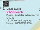Dolce Gusto-Each
