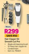 WAHL Hair Clipper Kit Smooth Cut Pro