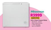 Hisense 245Ltr Chest Freezer (White)