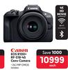 Canon EOS R100 + RF-S18-45 Cenv Camera