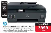 HP Smart Tank 530 Wireless All In One Printer