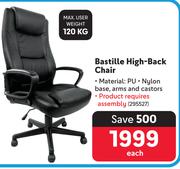 Bastille High Back Chair