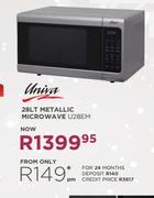 Univa 28Ltr Metallic Microwave U28EM