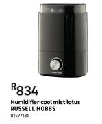 Russell Hobbs Humidifier Cool Mist Lotus 81477131