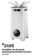 Humidifier 13L Ultrasonic Sanitizing Steralization Function 81478589