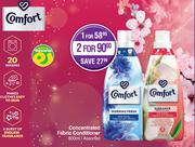 Comfort Concentrated Fabric Conditioner Assorted-800ml