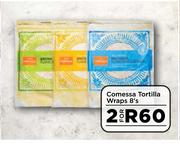 Comessa Tortilla Wraps-For 2 x 8's