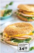 Filled Bagels Assorted-Each