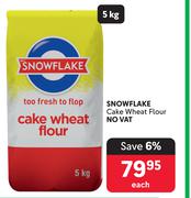 Snowflake Cake Wheat Flour-5Kg Each