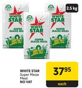 White Star Super Maize Meal-2.5Kg Each