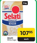 Selati White Sugar-5Kg Each