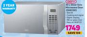 Defy 30L Silver Solo Microwave Oven DMO391