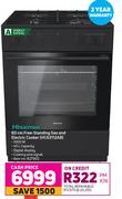 Hisense 60cm Free Standing Gas & Electric Cooker HC63112AB
