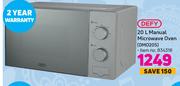 Defy 20L Manual Microwave Oven DMO20S