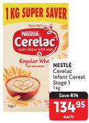 Nestle Cerelac Infant Cereal (Stage 1)-1Kg