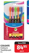 Colgate Colours Toothbrush-5's Pack