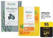 Himalaya Face Mask (All Variants)-For Any 2 x 30ml