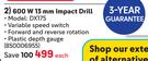 CAT 600W 13mm Impact Drill