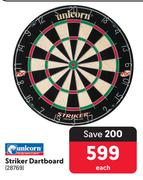 Unicorn Striker Dartboard-Each